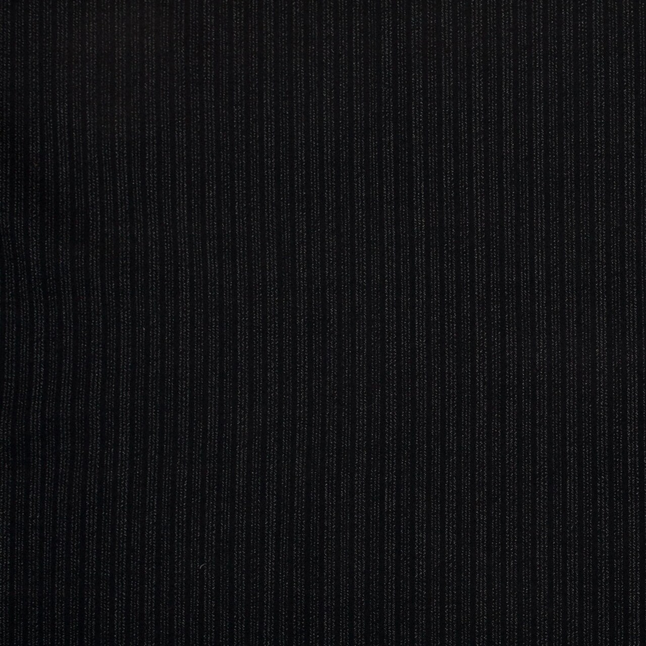 1 Yard Theory Italian Black and White Striped Stretch Virgin Wool Woven 56 inch Width